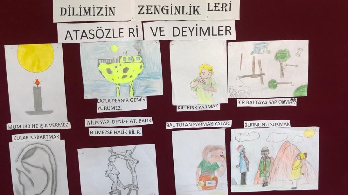 Dilimizin Zenginlikleri (Deyimler ve Atasözleri)